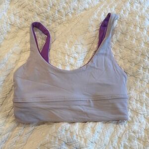 lululemon athletica Lavender and Purple Sports Bra